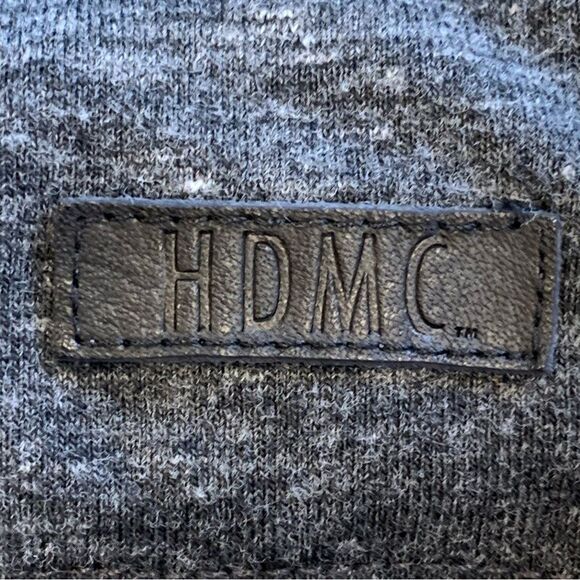 Harley Davidson Gray Short Sleeve Henley Size Medium - Picture 7 of 10